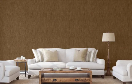 Brown Embossed Wallpaper – Organic Warmth (5801-5)